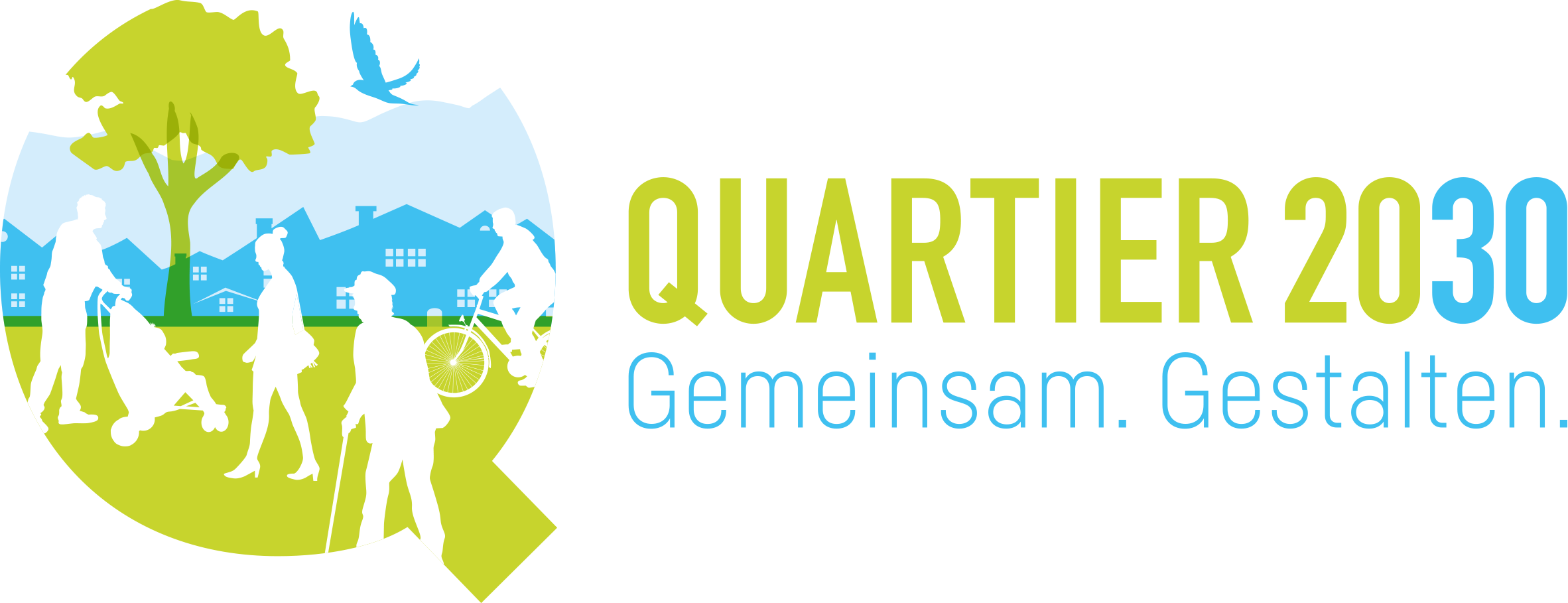 Symbolbild: Logo Quartier 2030