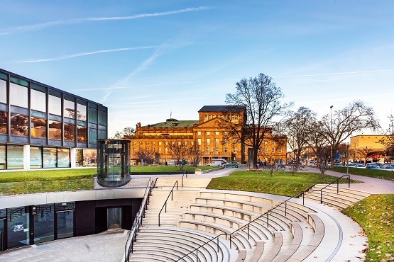 Parliament of Baden-Wurttemberg in stuttgart, germany Symbolbild: Landtag Stuttgart
