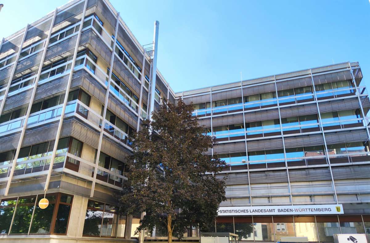 Ehemaliges Amtsgebäude in der Böblingerstraße 68, Stuttgart.